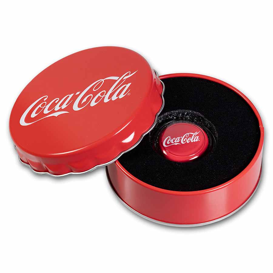 コカコーラ 6グラムホッキョクグマボトルキャップオーナメント